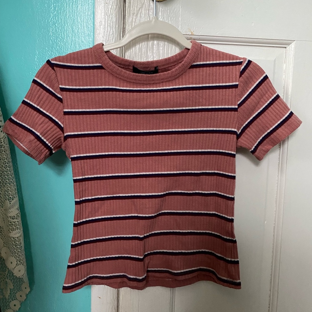 Striped Pink Top